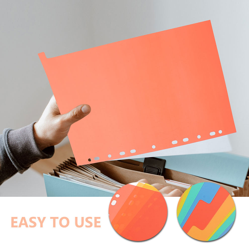 Tab Divider A4 - Divisori in PVC con etichette scrivibili