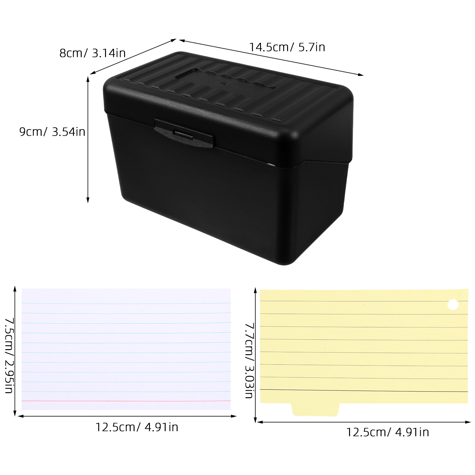 1 Set Organizzatore per Carte  - Card Index Box recensione e prezzo