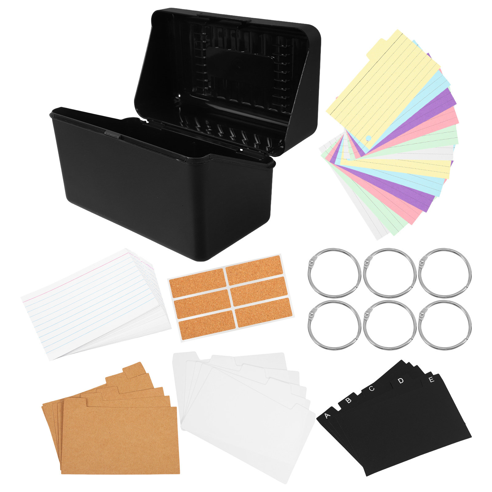 1 Set Organizzatore per Carte  - Card Index Box recensione e prezzo