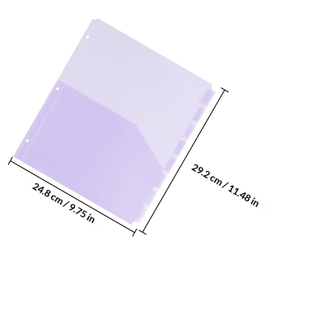 2 Set di Divisori in Plastica  - Tab Divider A4 recensione e prezzo