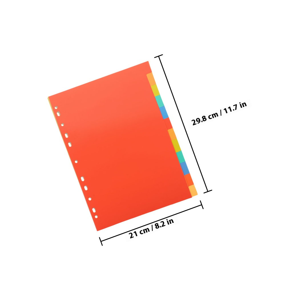 Divisori in PVC con etichette  - Tab Divider A4 recensione e prezzo
